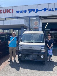 エブリイご納車おめでとうございます！！